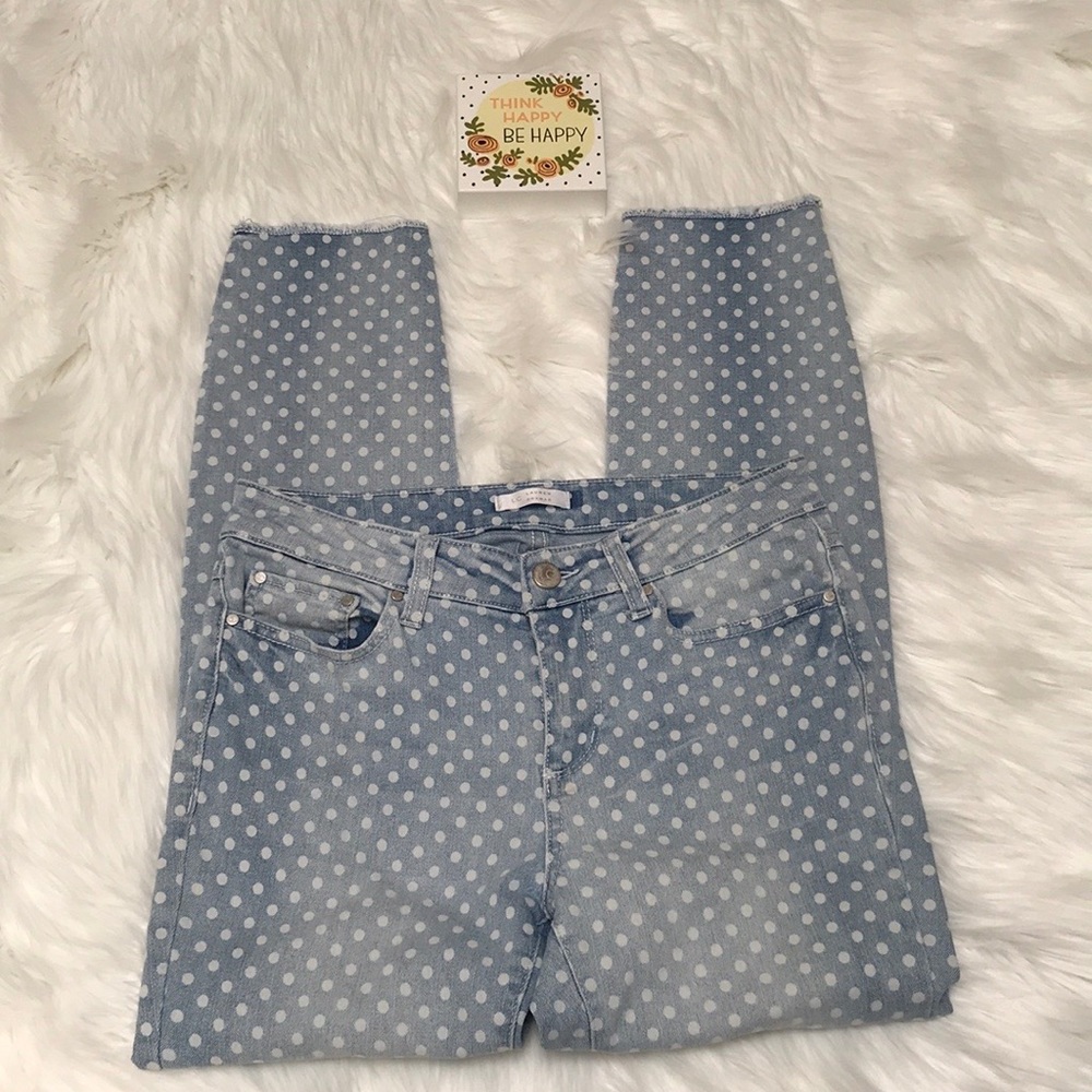 Lauren Conrad Curvy Ankle Jeans Size 28